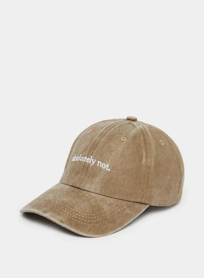 ستايلي كاب بيسبول بتفاصيل مُطرّزة